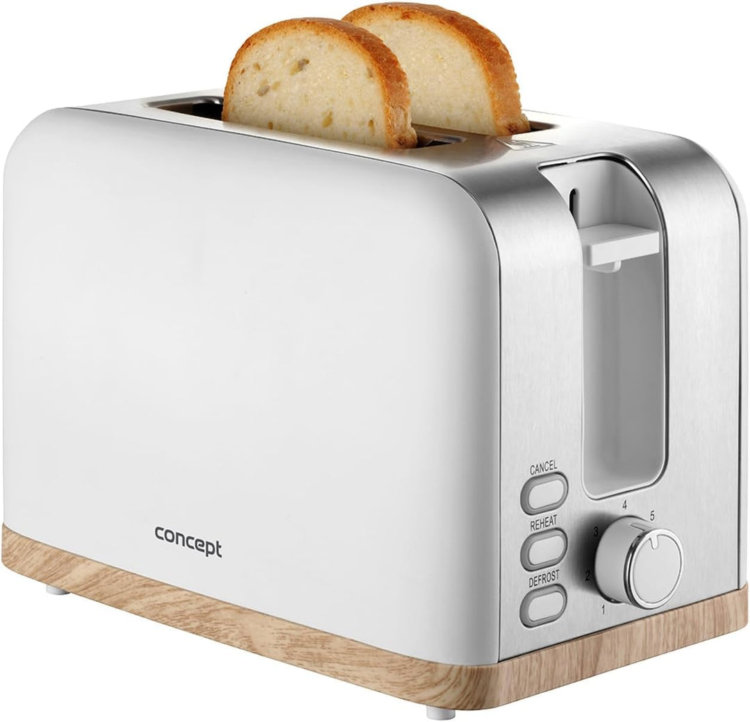 Concept TE2015 Toaster ELWOOD, weiss