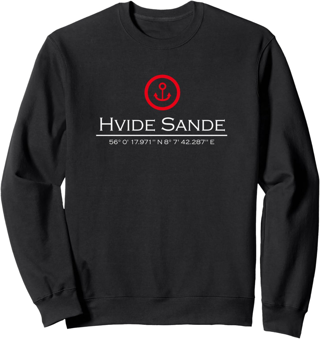 Hvide Sande by muschelschubser Klamotten Sweatshirt
