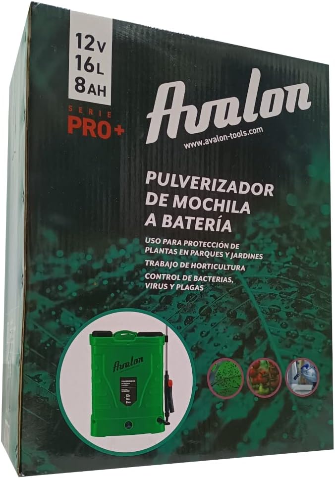Avalon - Druckrucksack-Sprühgerät mit Akku, Tank 16L, Lanze INOX