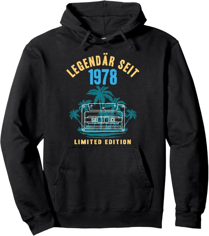 Legendär Seit 1978 Jahrgang 42 Geburtstag Geschenk Vintage Pullover Hoodie