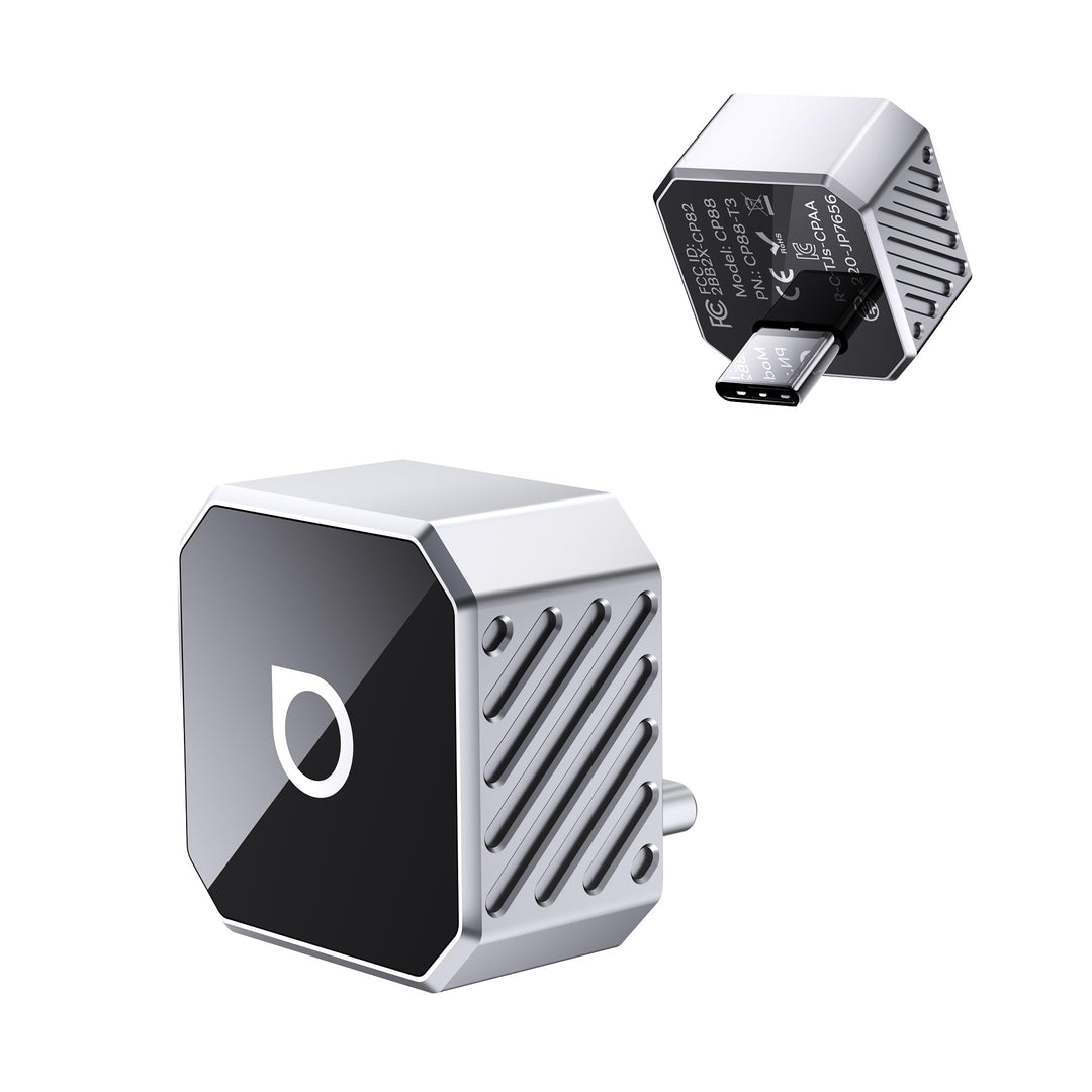 2026 Upgrade Ottocast Mini Pot, Wireless CarPlay &amp; Android Auto Adapter, Plug &amp; Play, WLAN 2.4G+5G,