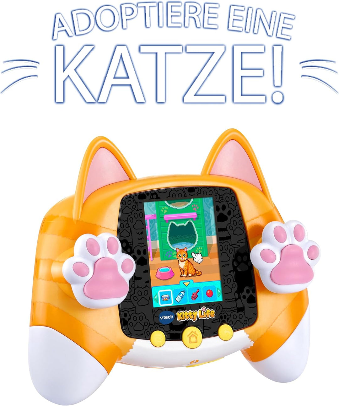 VTech KittyLife – Virtuelles Haustier mit 2 Spielmodi &amp; 30+ Missionen