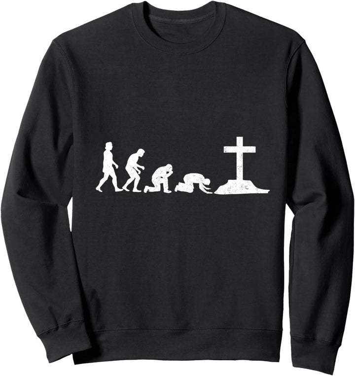 Gott Religion Glaube Jesus Christus Christentum Geschenk Sweatshirt