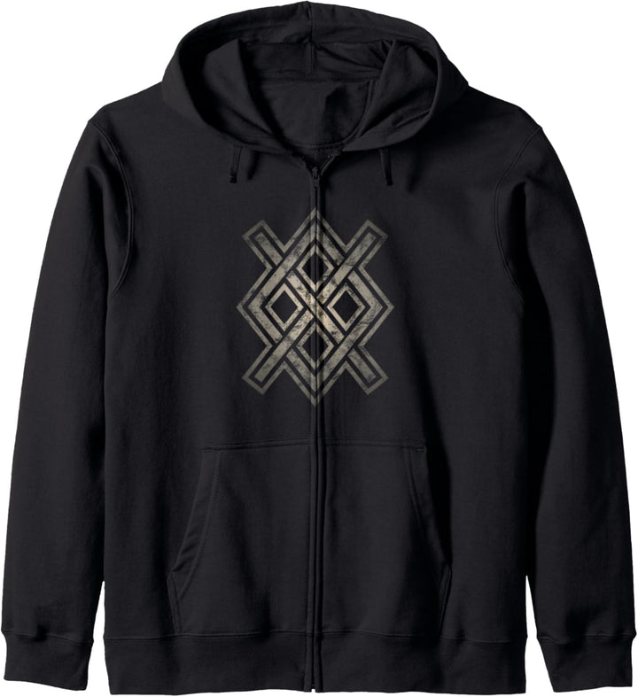 Gungnir Odin Speer Rune Wikinger Nordisch Germanisch Asgard Kapuzenjacke