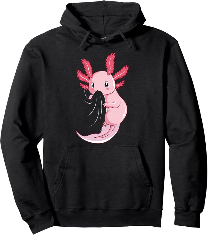 Axolotl Salamander Kinder Frauen Mädchen Pullover Hoodie