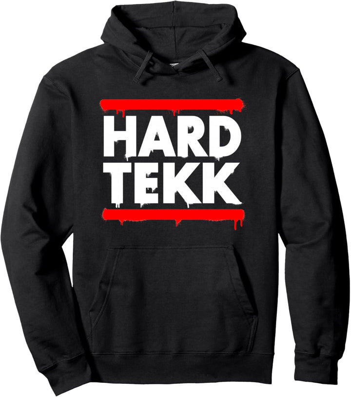 Hardtekk Merch Rave Techno Festival Geschenk Tekk Pullover Hoodie