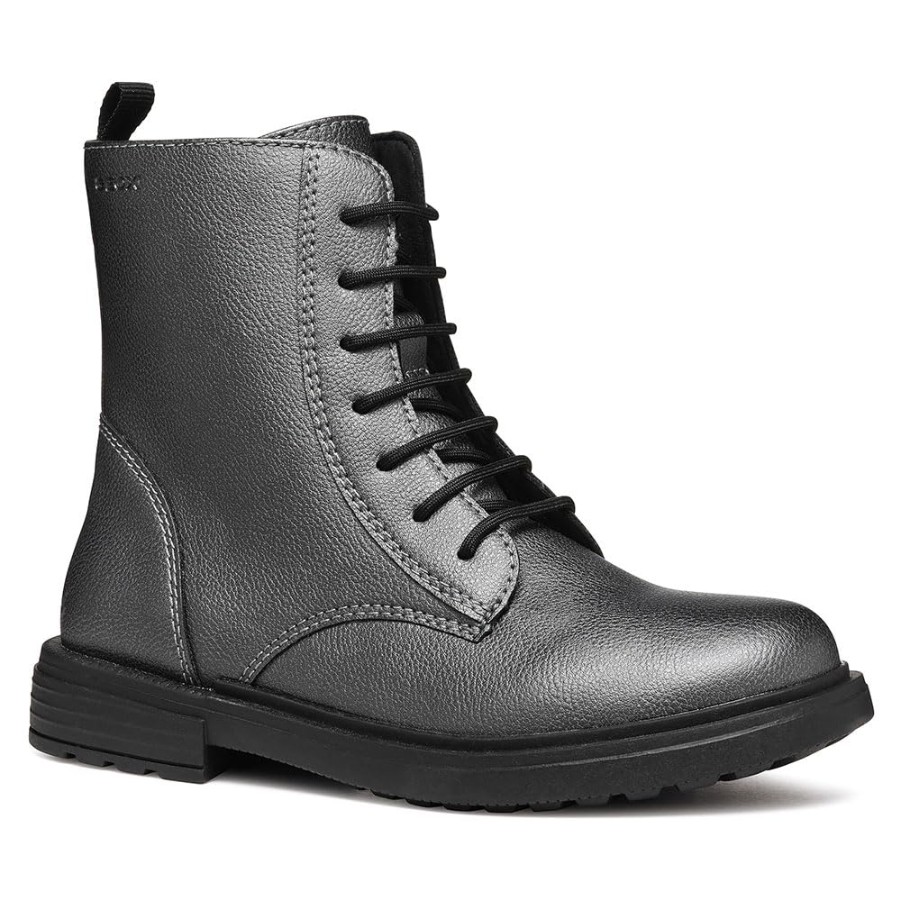 Geox Mädchen J Eclair Girl D Ankle Boot, Gun