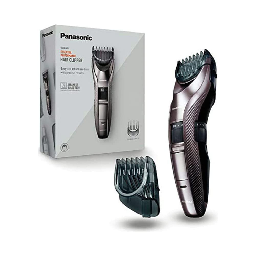 Panasonic ER-GC63-H503 Elektrischer Präzisionstrimmer für Bart, Haare und Körper, 39 Einstellungen,