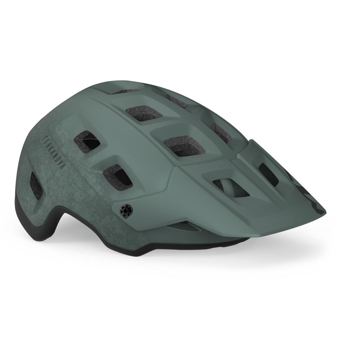 MET Terranova MIPS Helm grün/schwarz