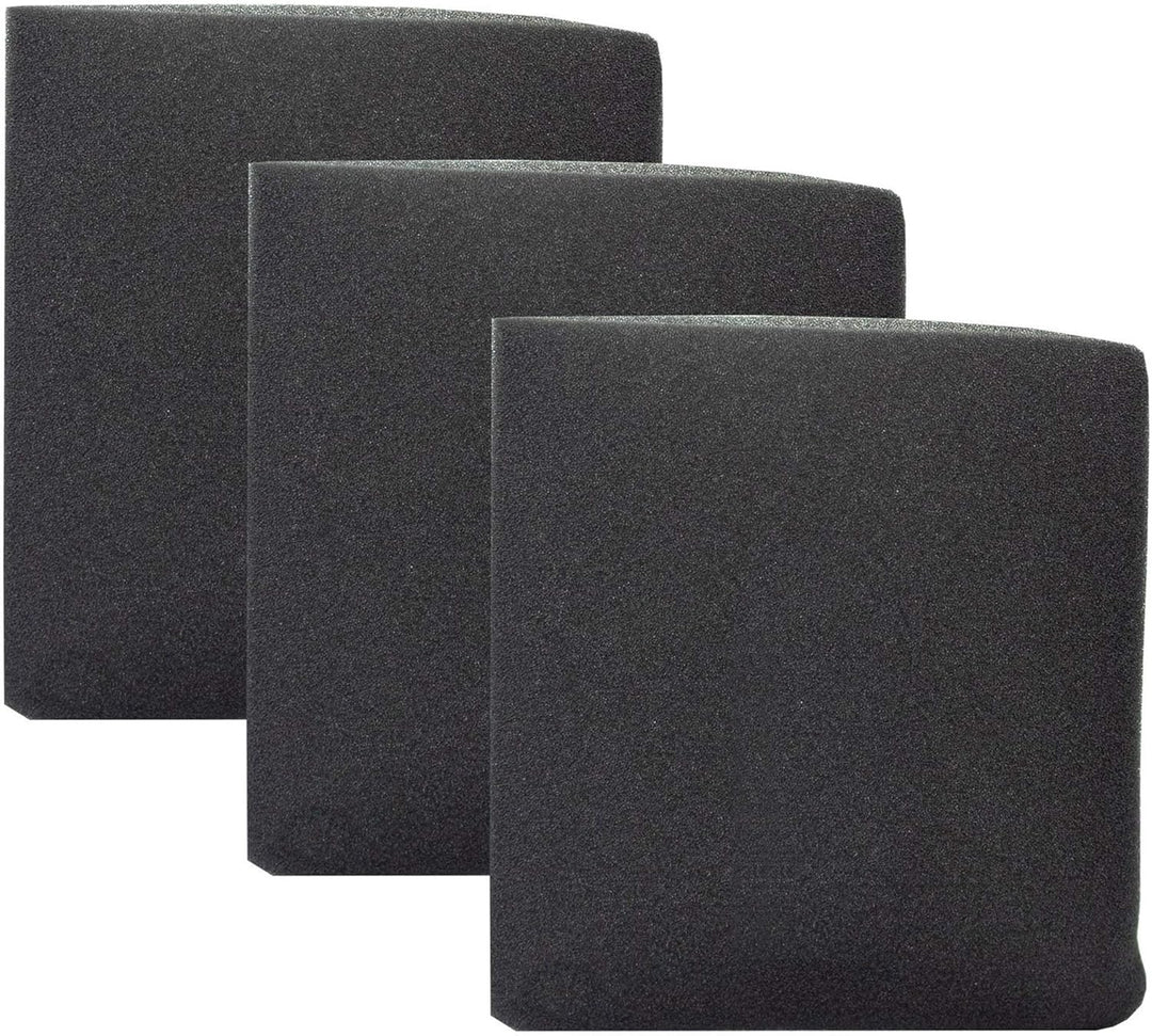 Nassfilter 3er Pack Schaumstofffilter für Parkside Nass Trocken Sauger PNTS 1200 1250 1300 A1 B2 C3