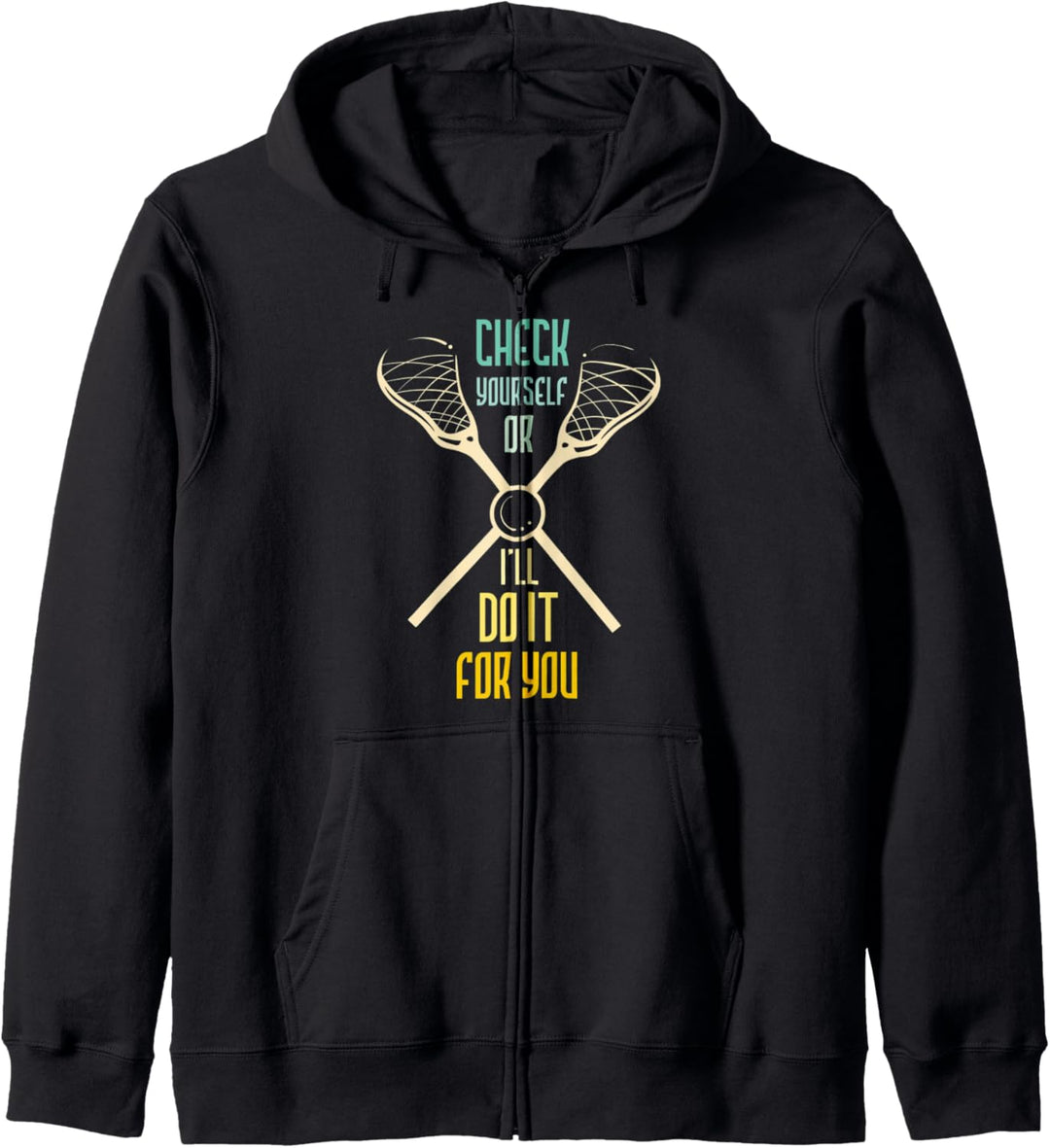 Lacrosse Spieler I Lacrosse Kapuzenjacke
