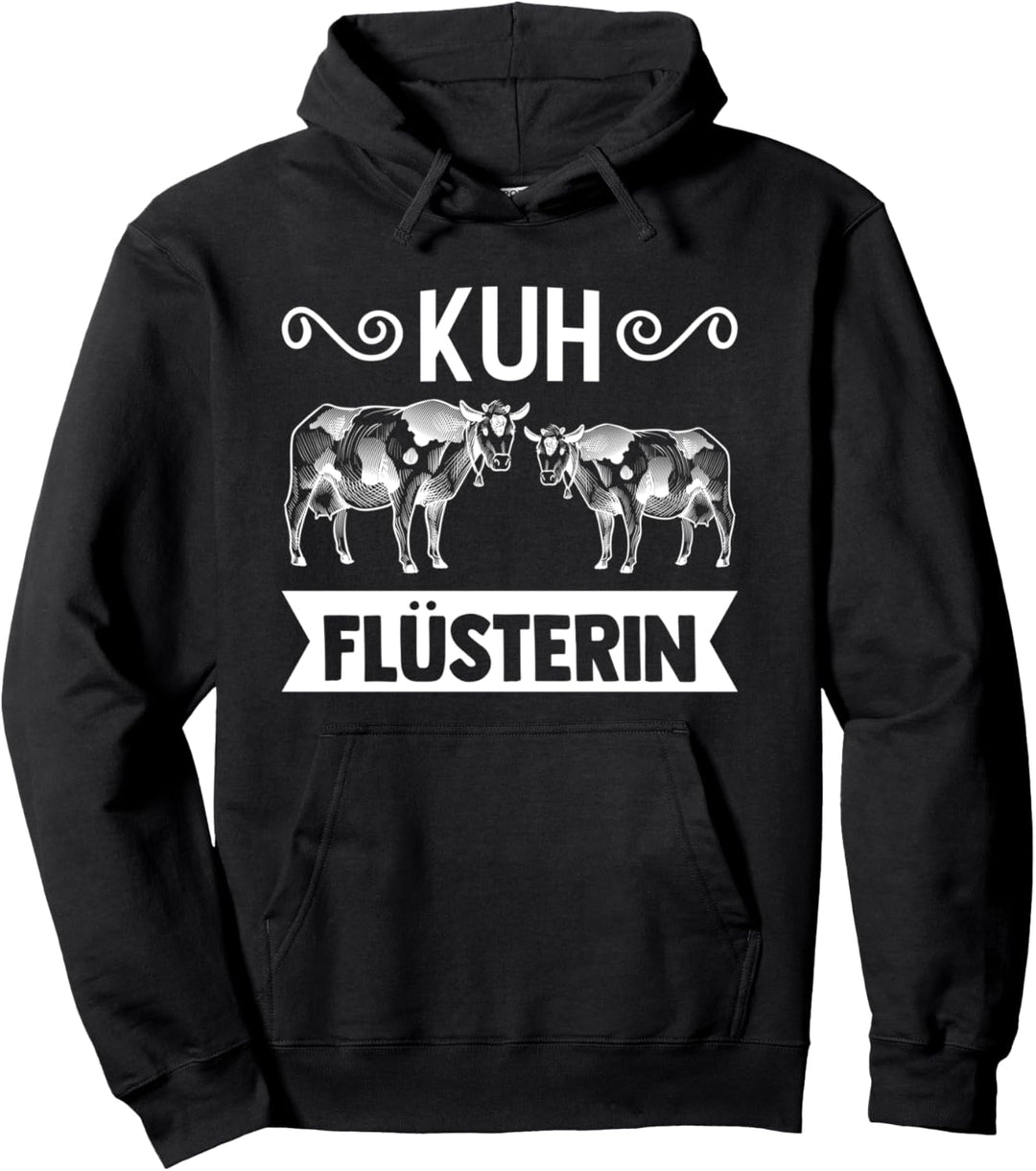 Kuh Kühe Bauerin Pullover Hoodie