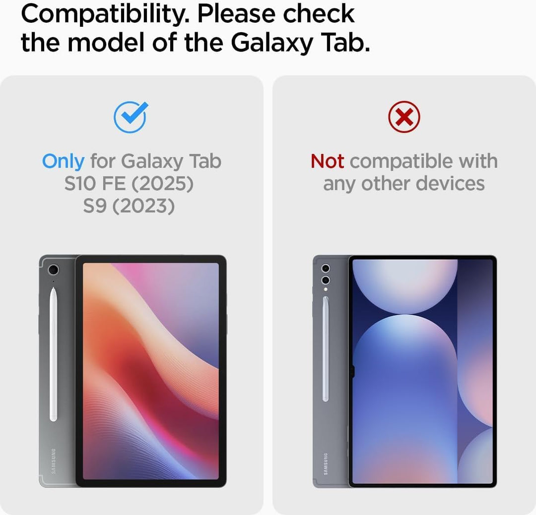 Spigen Rugged Armor Pro Hülle Entwickelt für Samsung Galaxy Tab S10 FE (2025) / Galaxy Tab S9 (2023)