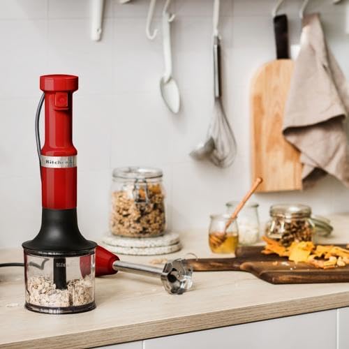 KitchenAid 5KHBV83EER Tauchmixer, Rot