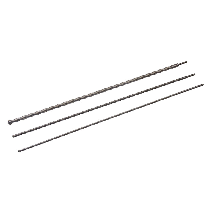 Silverline 125628 SDS-Plus-Steinbohrer, 3-tlg. Satz 1000 mm