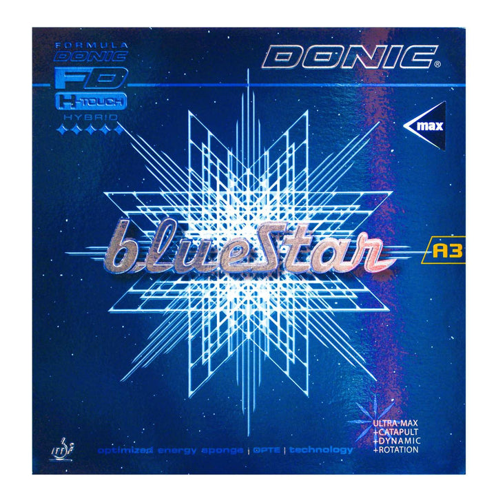 Donic Belag Bluestar A3 Max Schwarz, Max Schwarz