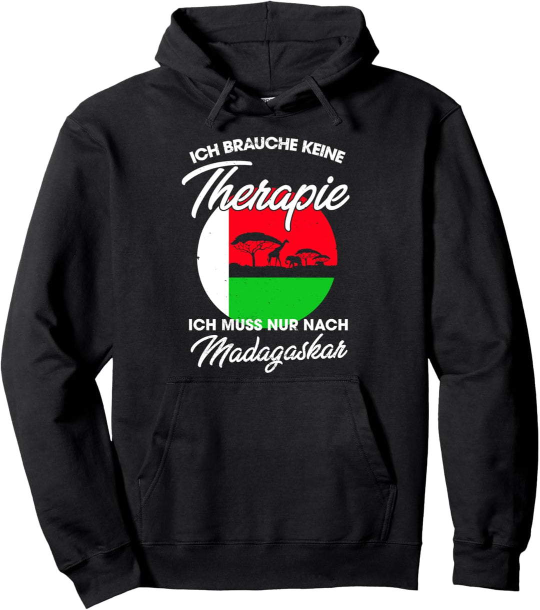 Madagaskar Flagge I Madagaskar Urlaub I Madagaskar Pullover Hoodie