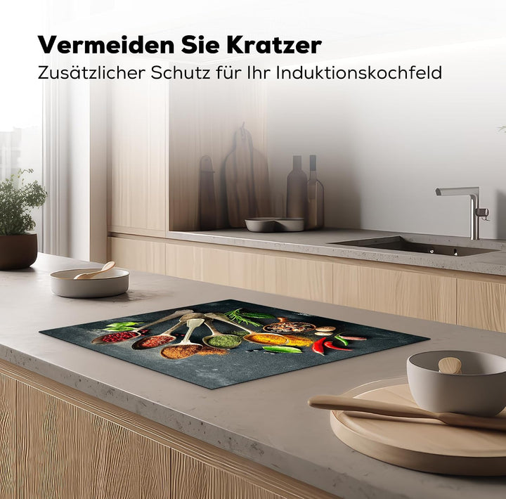 Herdabdeckplatte 65x52 cm Einteilig Abdeckplatten Cerankochfeld Abdeckung Ceranfeld Herdplattenabdec