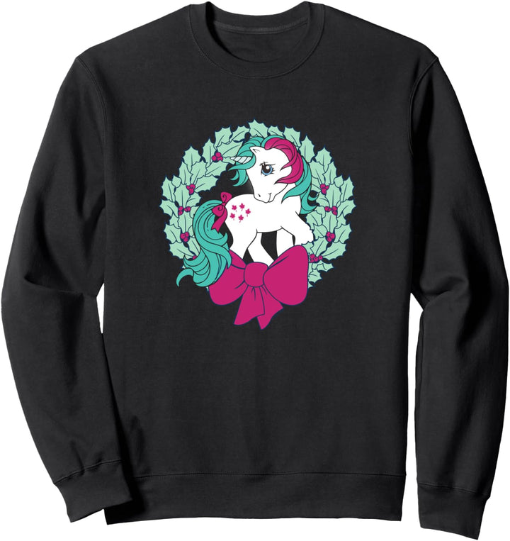 My Little Pony Christmas Gusty Vintage Holiday Wreath Sweatshirt