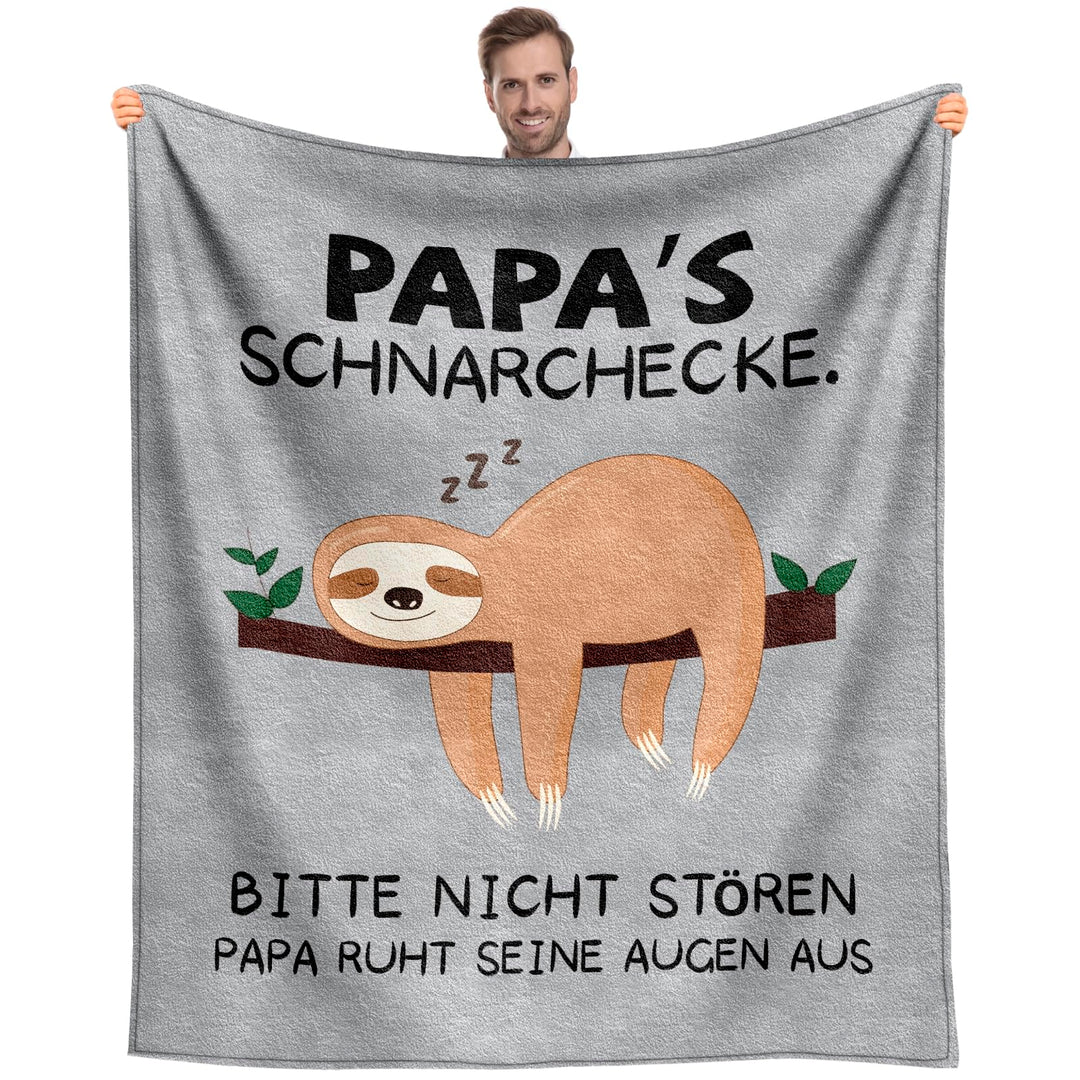 Papa Geschenk 1.3 * 1.5 M Decke Graue-papa, Graue-papa