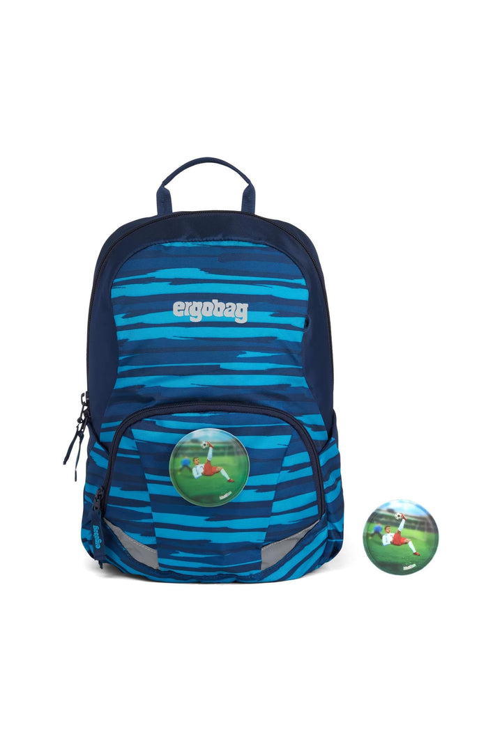 ergobag Unisex Kinder Ease Large Kids Backpack Rucksack Einheitsgrösse Bärt - Blau, Einheitsgrösse B