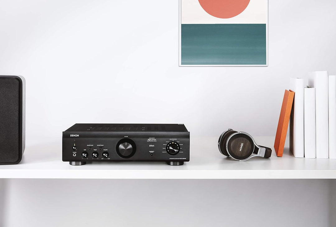 Denon PMA600NE HiFi-Verstärker, Endstufe mit Bluetooth, Phono-Equalizer, 1x Koaxial- &amp; 2x Optischer