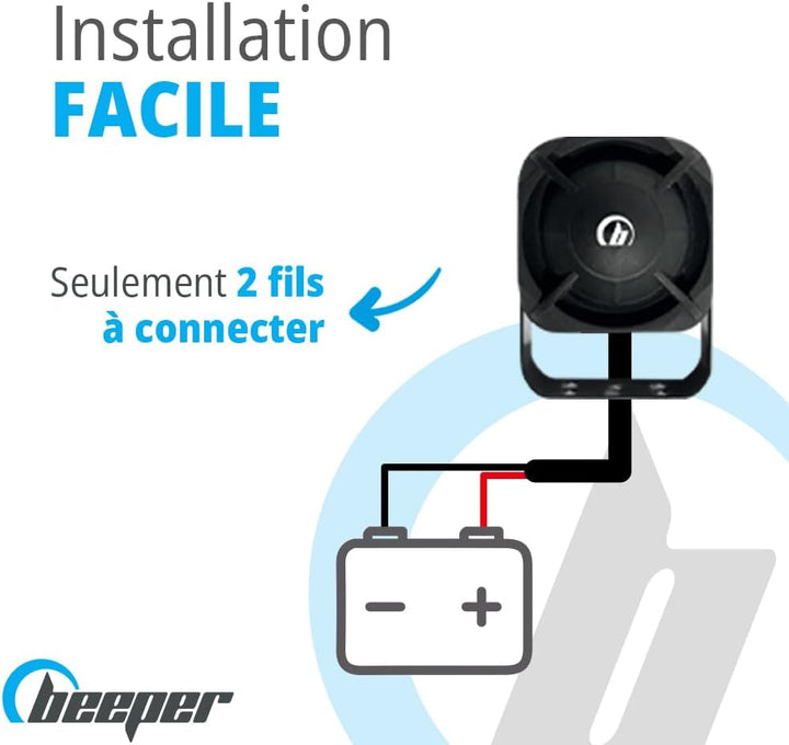 Universal Alarm für Nutzfahrzeuge XR5VUL BEEPER, XR5VUL