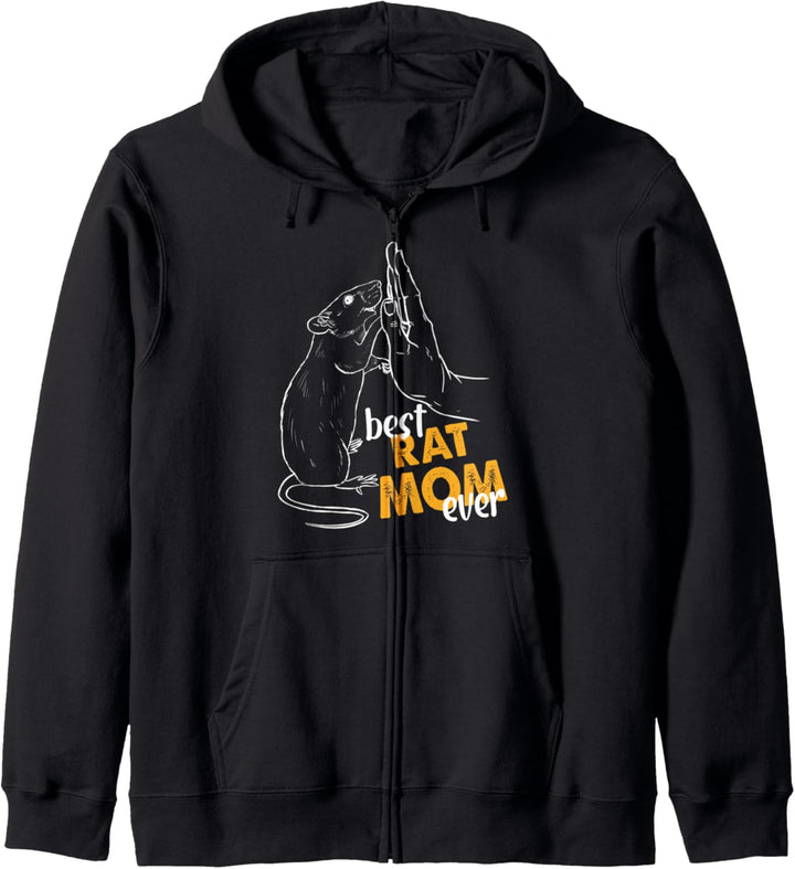 Beste Ratte Mama aller Zeiten Beste Ratte Mama Ratte Kapuzenjacke