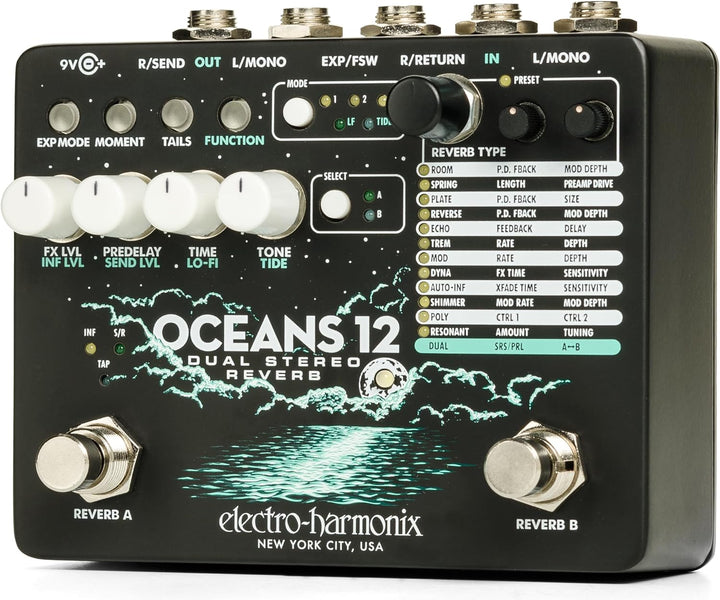 Electro Harmonix Oceans 12 Reverb
