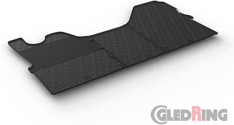 Gledring Satz Gummimatten kompatibel mit Iveco Daily Cargo 2014- (G Profil 3-teilig)