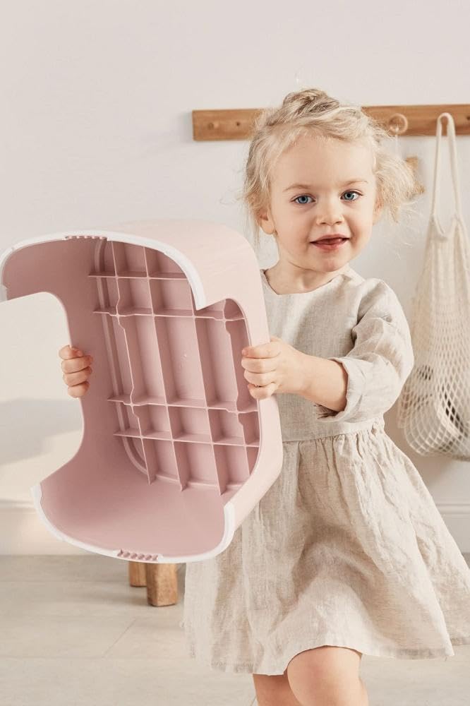 BabyBjörn Tritthocker, Blassrosa/Weiss, Blassrosa/Wei&amp;