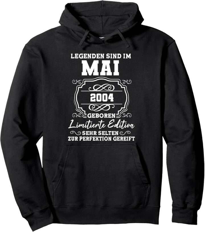 Legenden wurden im Mai 2004 18.Geburtstag Pullover Hoodie
