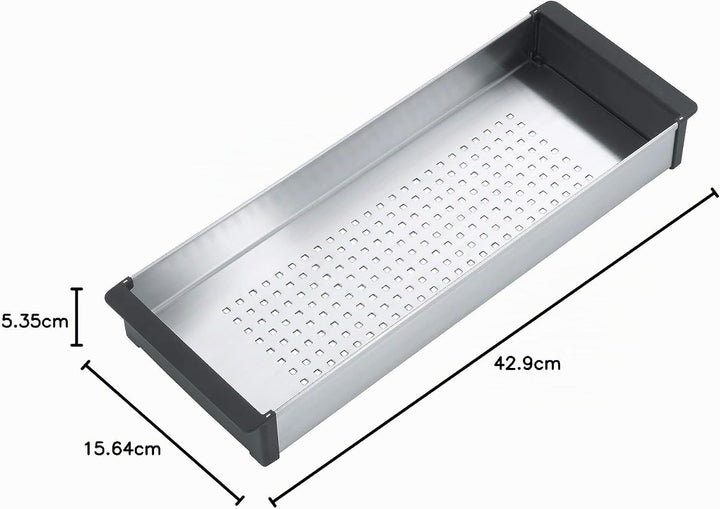 Franke SS BXX Box Abtropfbecken Edelstahl,