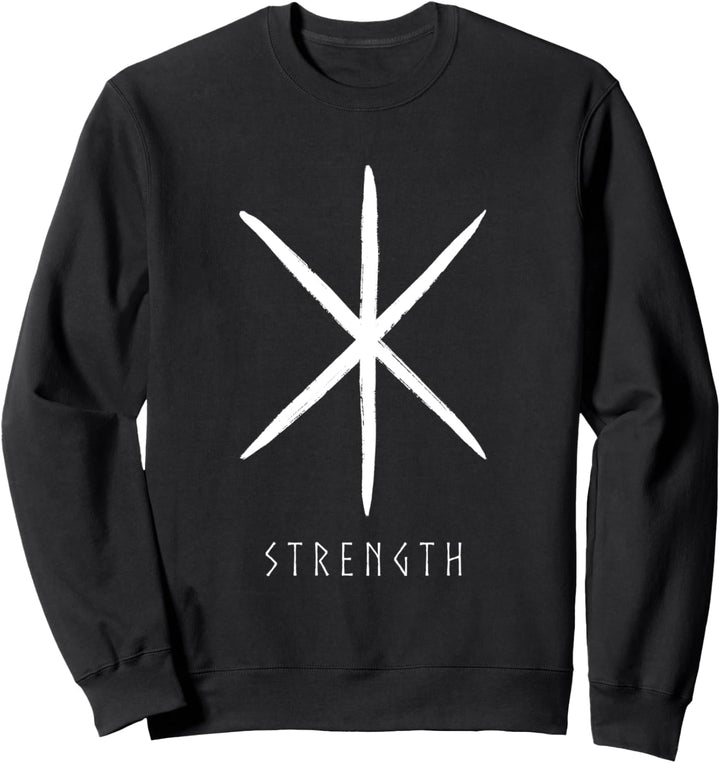 Stärke Rune - Nordische Wikinger-Bindungsrune Sweatshirt