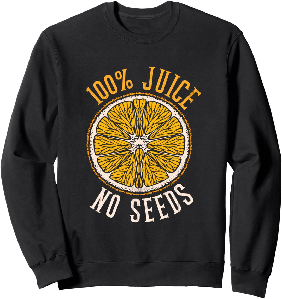 Lustige Vasektomie 100 Prozent Saft kein Samen Post Chirurgi Sweatshirt