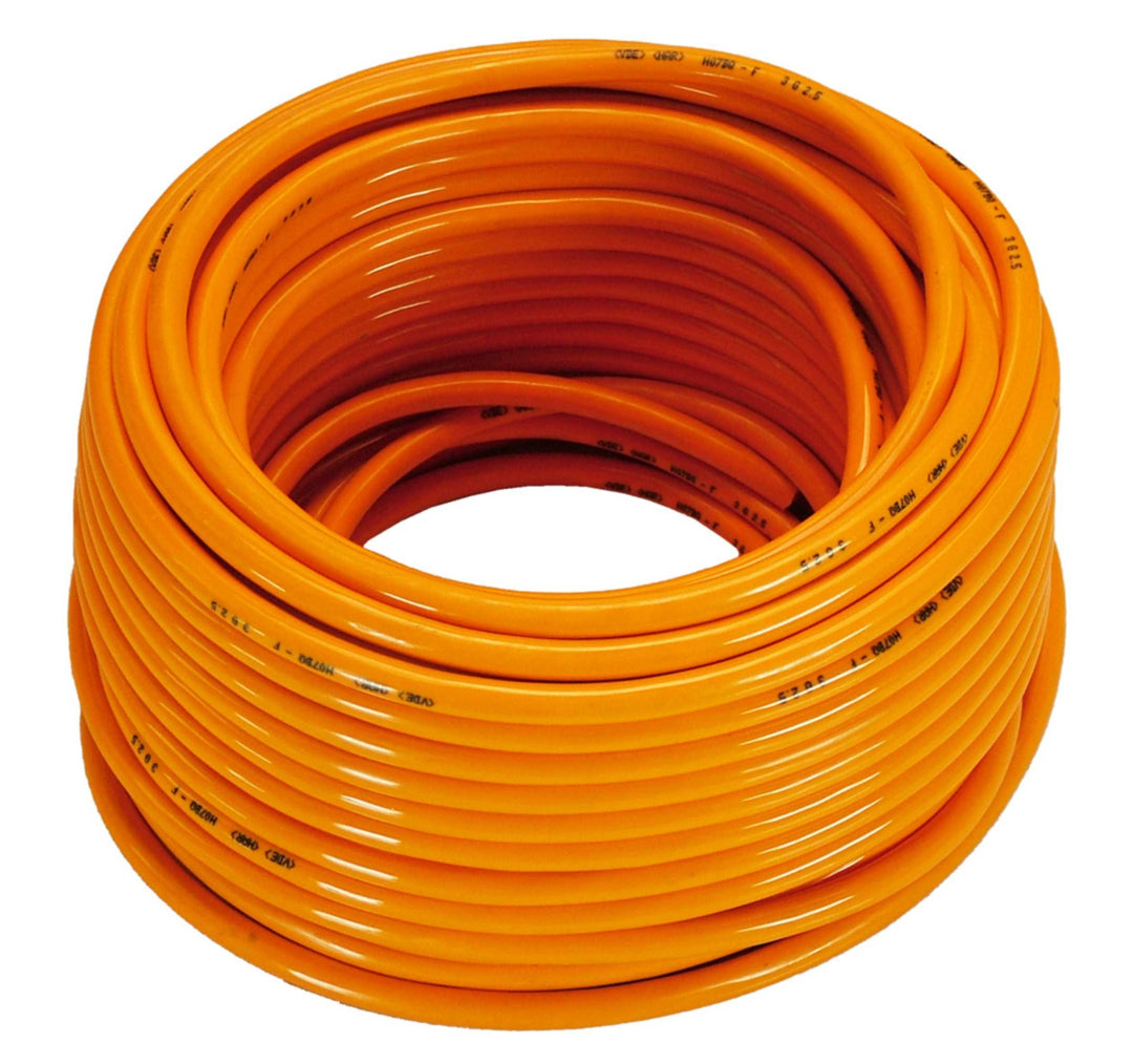 as - Schwabe 59631 Baustellenkabel-Ring, 50m H07BQ-F 5G2,5, orange, IP44 Gewerbe, Baustelle, H07BQ-F