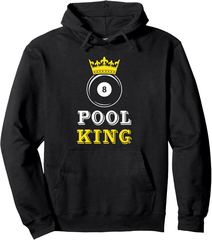 Pool king billiards pool snooker player gift Pullover Hoodie