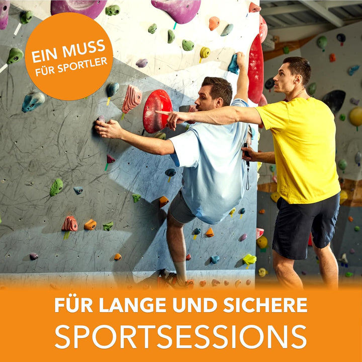 Mantle Fingertape 2,5cm x 10m 12 Rollen weiss Klettern Bouldern Kampfsport Volleyball Handball Baske