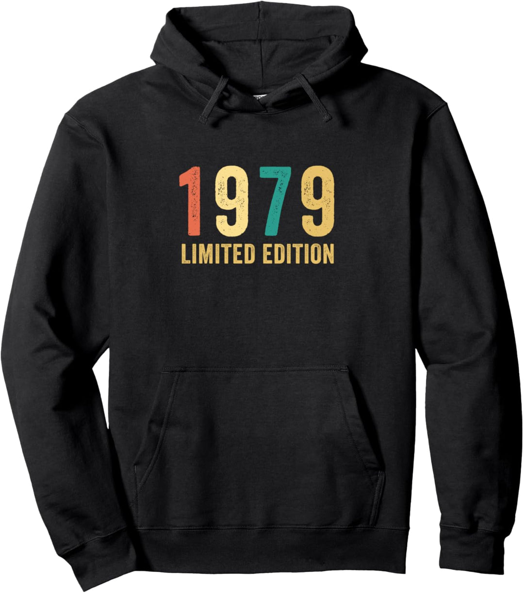Geburtstag Geschenk Frau Mann Limited Edition Jahrgang 1979 Pullover Hoodie