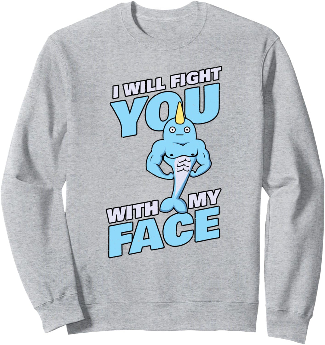 Lustiger Narwal Ich werde Sie Einhorn des Meeresgeschenks be Sweatshirt