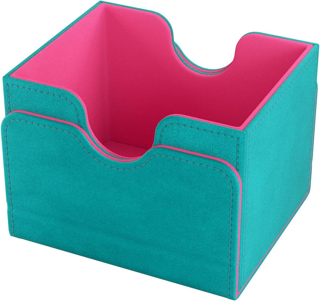 Gamegenic, Sidekick 100+ XL - EXCLUSIVE LINE Teal/Pink, bis zu 100 doppelt gesleevte Karten, Farbe: