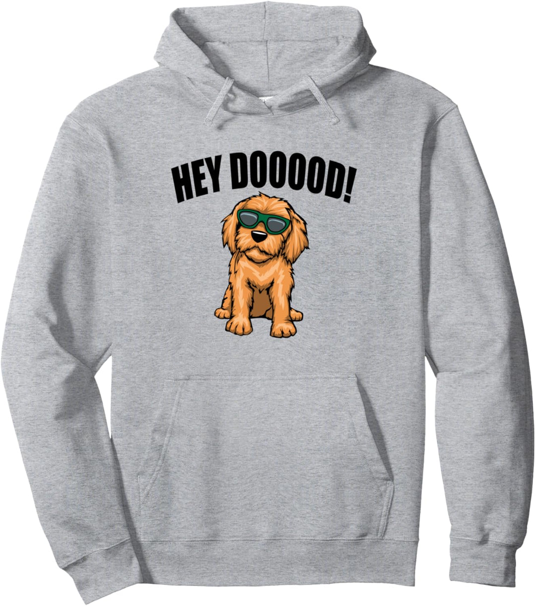 Dooood Ironic Hundehalter Goldendoodle Pullover Hoodie