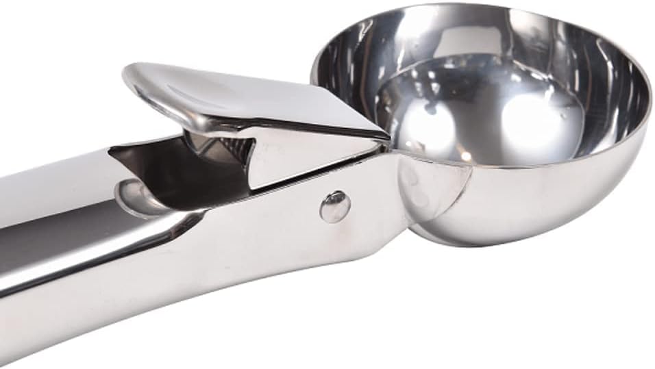 WMF Profi Plus Kartoffelschäler Pendelklinge 19 cm &amp; Gourmet Eisportionierer 18 cm, Eislöffel mit Au