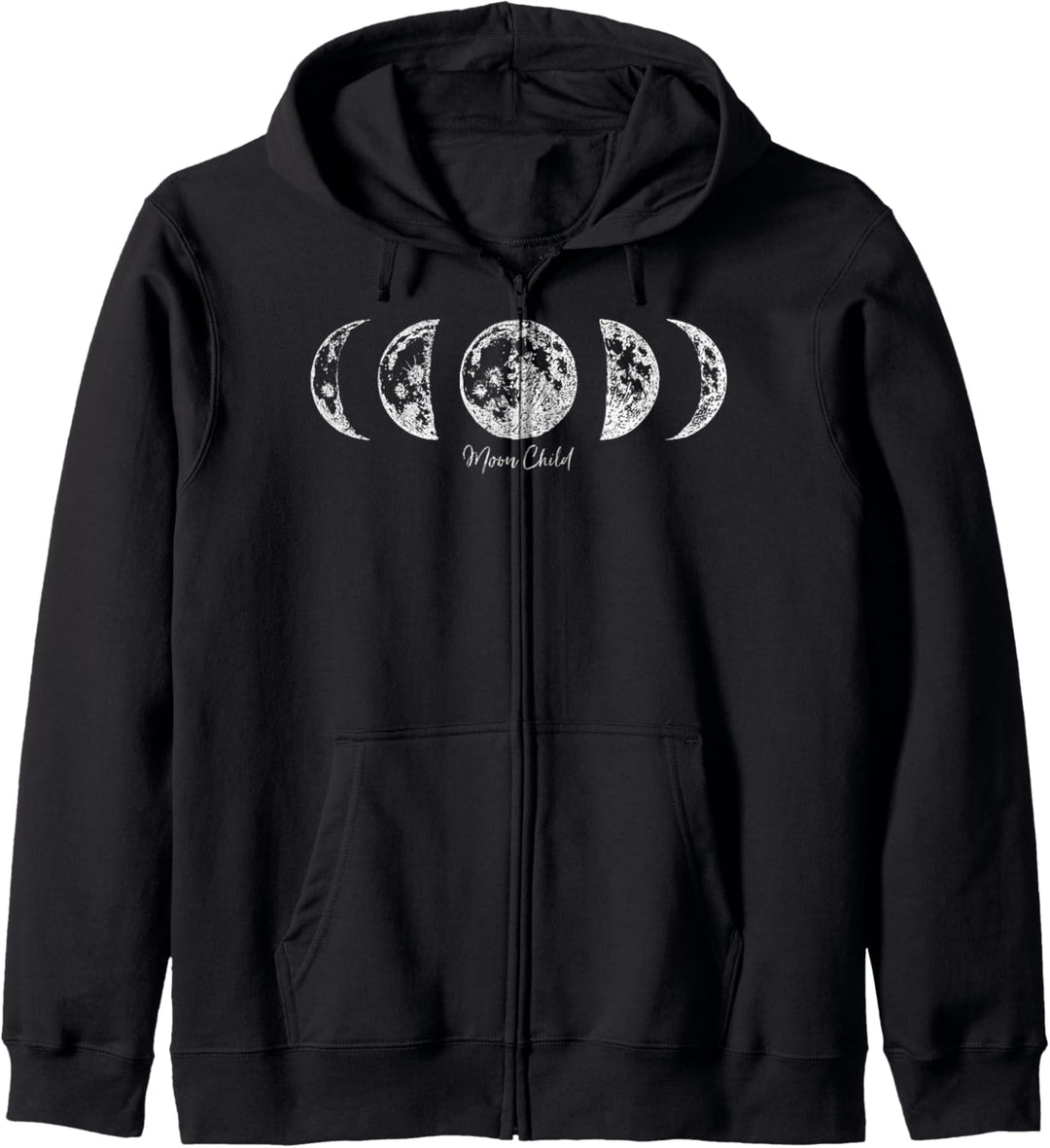 Trendy Moon Child Phases Kapuzenjacke