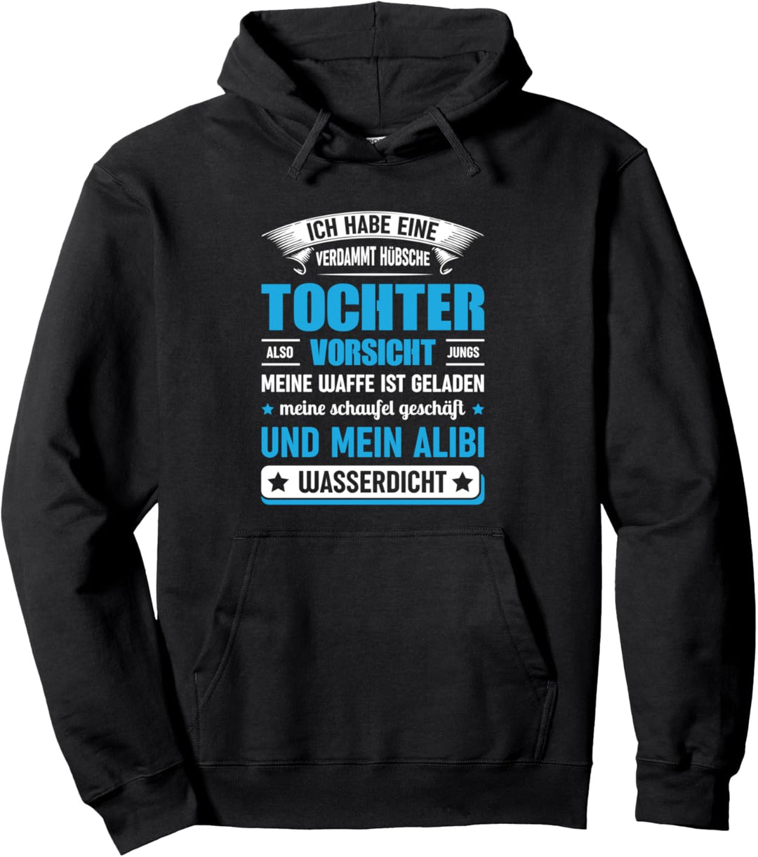 Vater und Tochter - Geschenk Papa Witz Spruch Pullover Hoodie