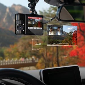 Transcend DrivePro 550B Dashcam mit GPS Blickwinkel horizontal max.=150° 12 V, 24V WLAN, Akku, Inne