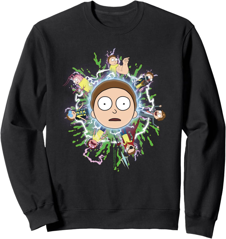 Rick and Morty Multiple Morty Sweatshirt