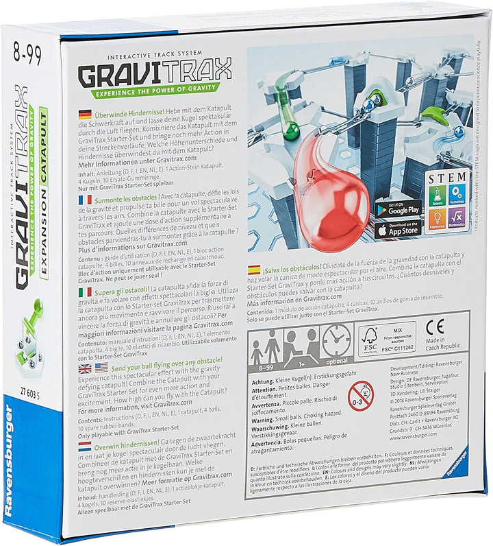 Ravensburger GraviTrax Catapult - Add On Extension Accessory Marble Run and Construction Toy for Kid