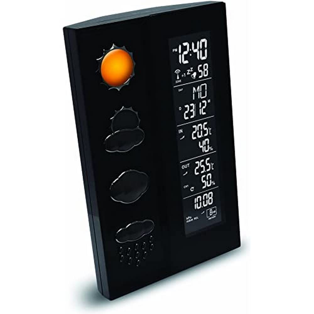 Technoline Wetterstation WS 6650 mit Vorhersage von Wettersituationen und Luftdruckanzeige