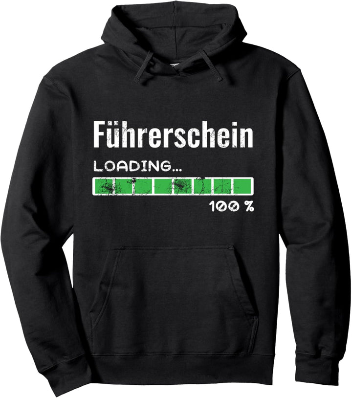Führerschein bestanden Geschenk Fahranfänger Pullover Hoodie